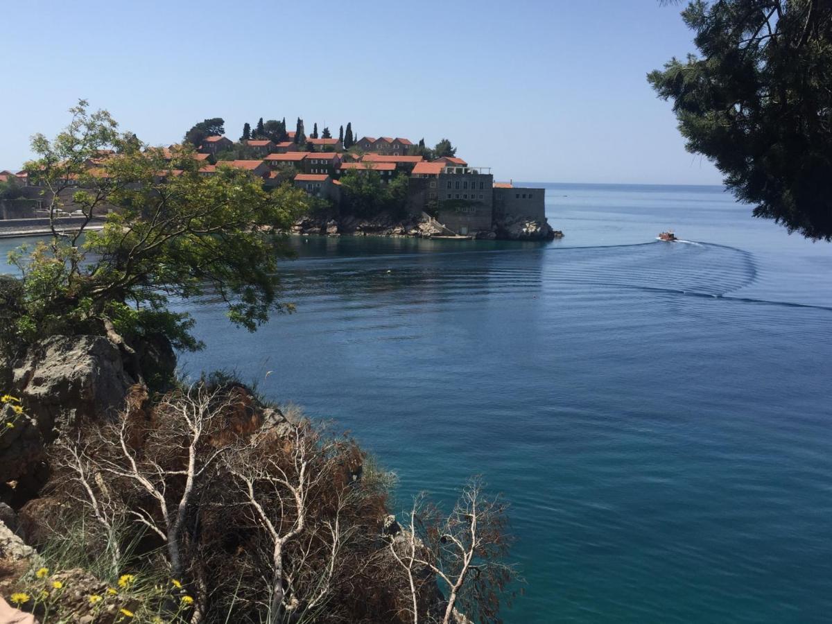 Apartment Galina Przno Budva Eksteriør billede